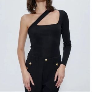 ZARA ASYMMETRIC BODYSUIT